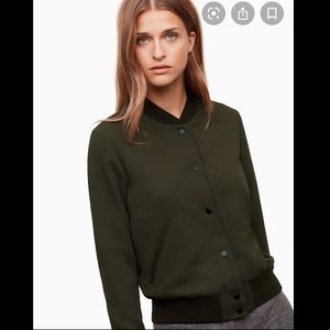 Aritzia Wilfred Bomber Jacket size M